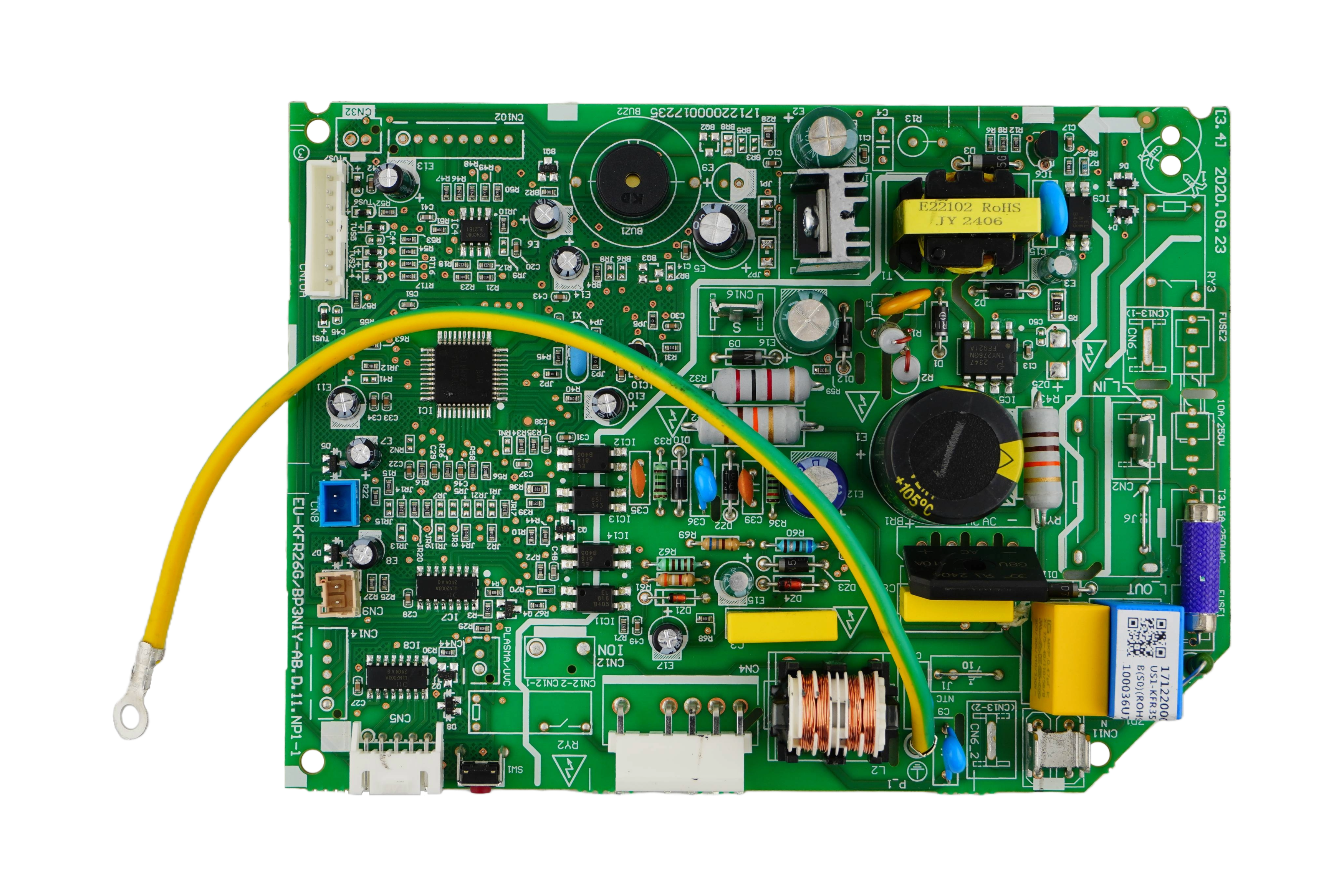Electronic control box subassembly