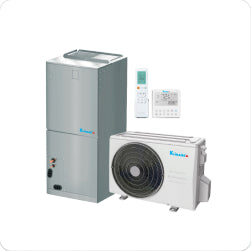Klimaire KOIF–KIDF Hyper Heat Series – Central Ducted Split Heat Pump System - 208-230V (1st Generation)