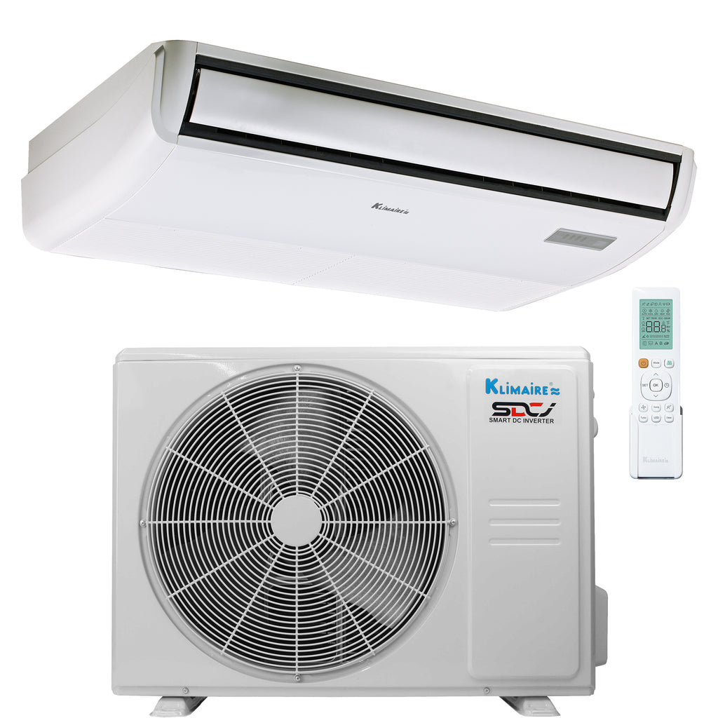 Klimaire KFUF-KSIR Light Commercial Series – Floor & Ceiling Mounted Mini Split Heat Pump Air Conditioner (2nd Generation)