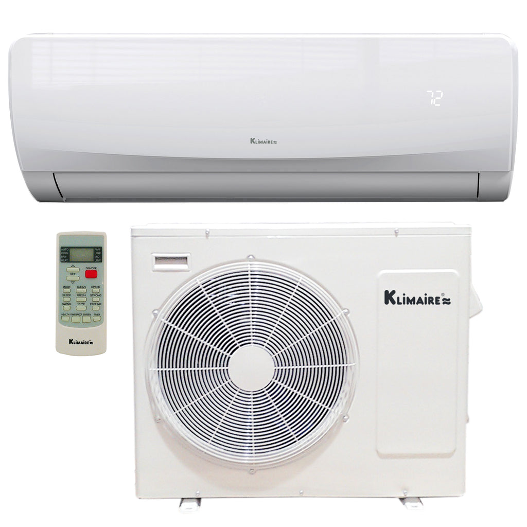 Klimaire KSIX Series – High Wall-Mounted Mini Split Heat Pump Air Conditioner (1st Generation)
