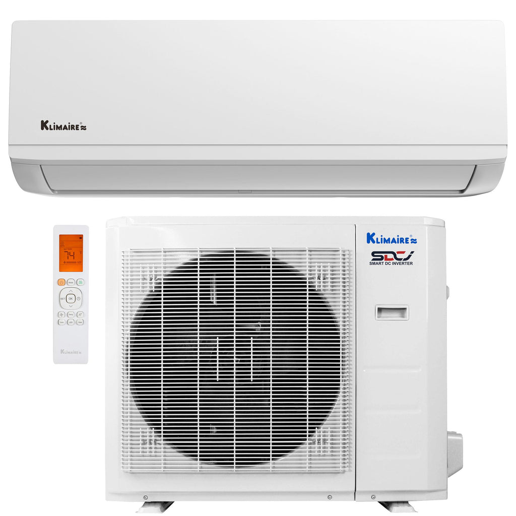 Klimaire KSIH Hyper Heat Series — High Wall-Mounted Mini Split Heat Pump Air Conditioner (2nd Generation)