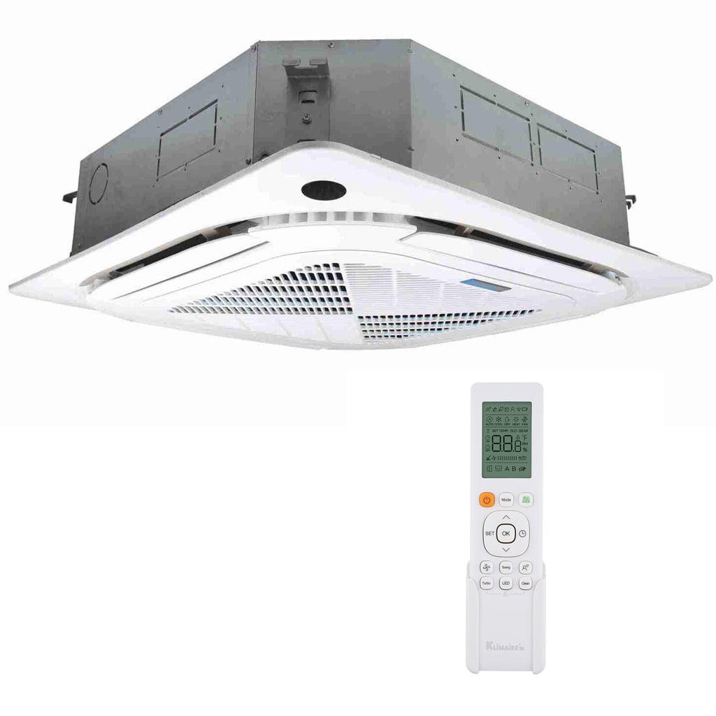 Klimaire KTIR-KTIS Series – 4-Way Compact Ceiling Cassette Indoor Unit (2nd Generation)