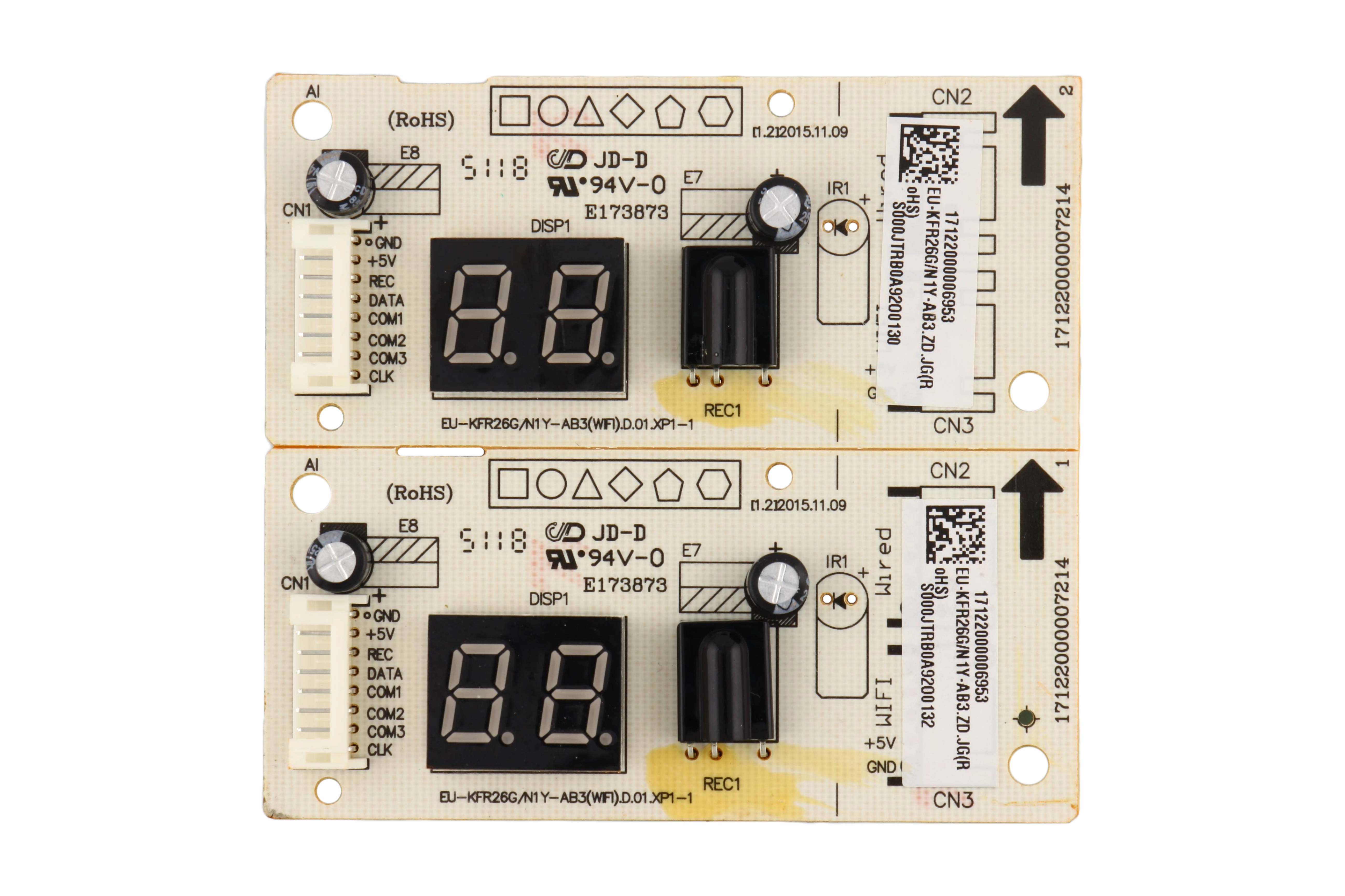 Display board subassembly