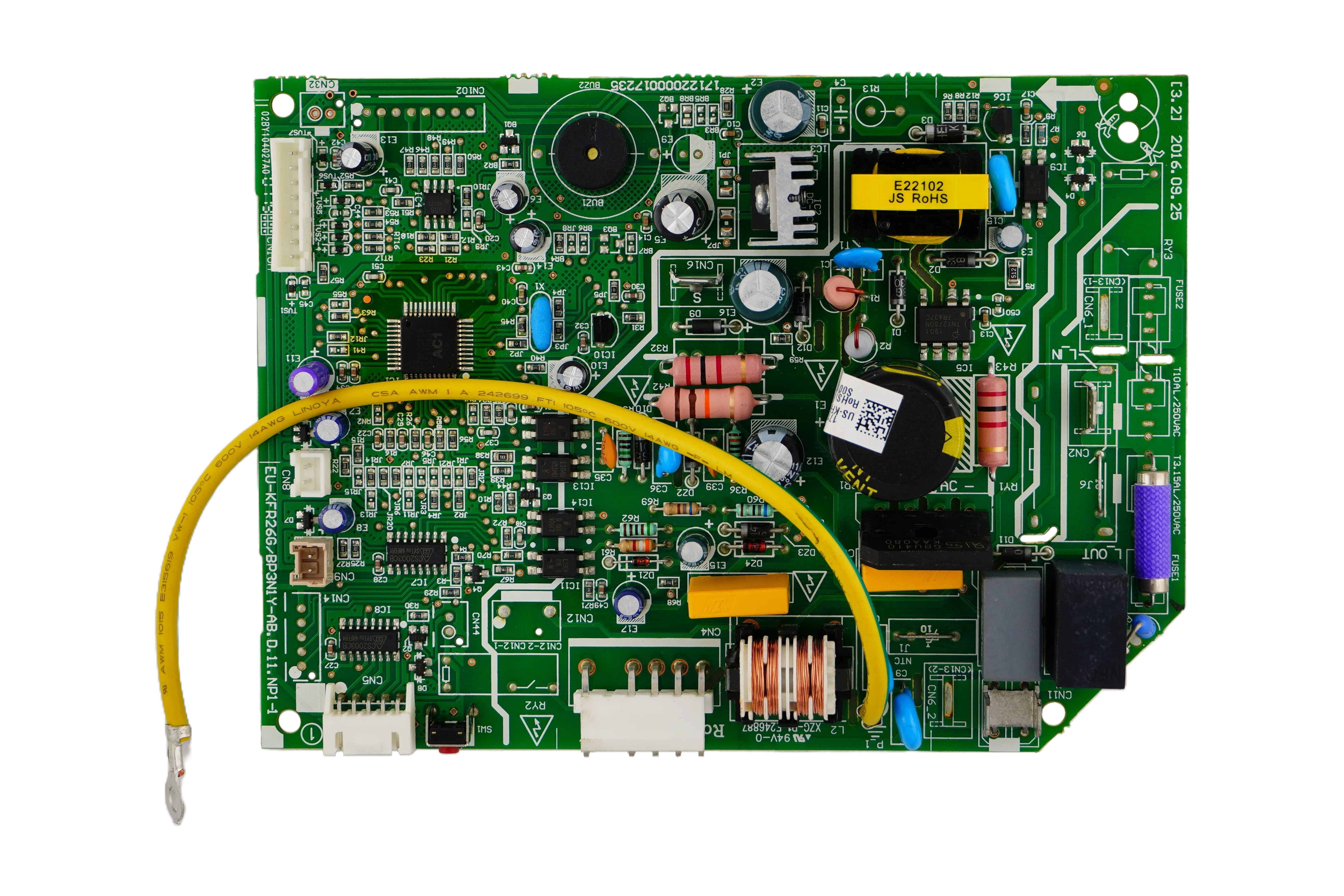 Main control board subassembly
