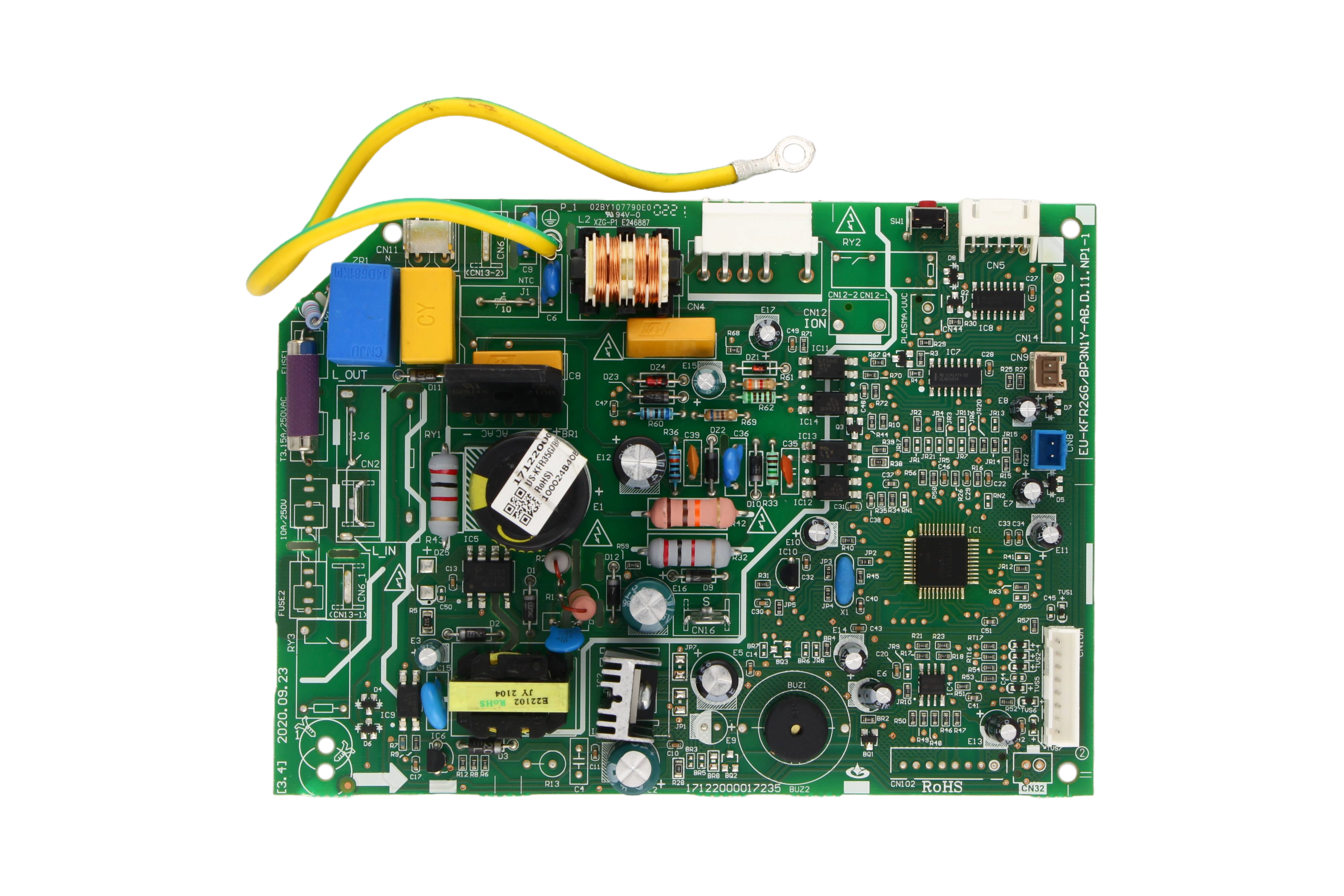 Main control board subassembly